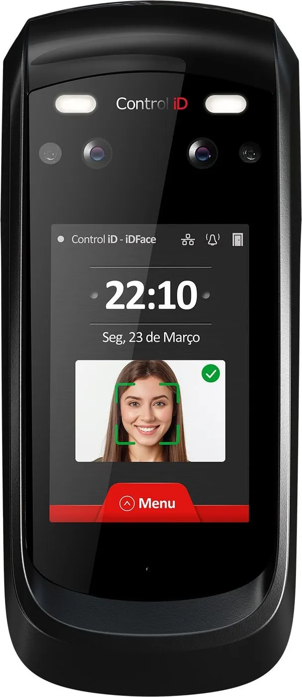 Control iD iDFace, foto oficial do fabricante